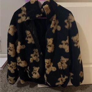 Storets Black and Tan Quilted Jacket